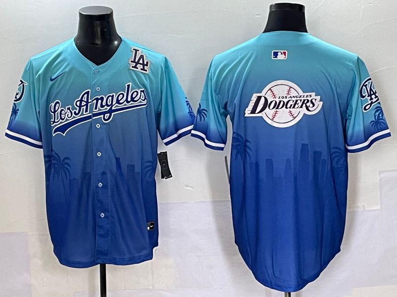 Men 2025 Los Angeles Dodgers Blank Blue Game Nike MLB Jersey style 62625->los angeles dodgers->MLB Jersey